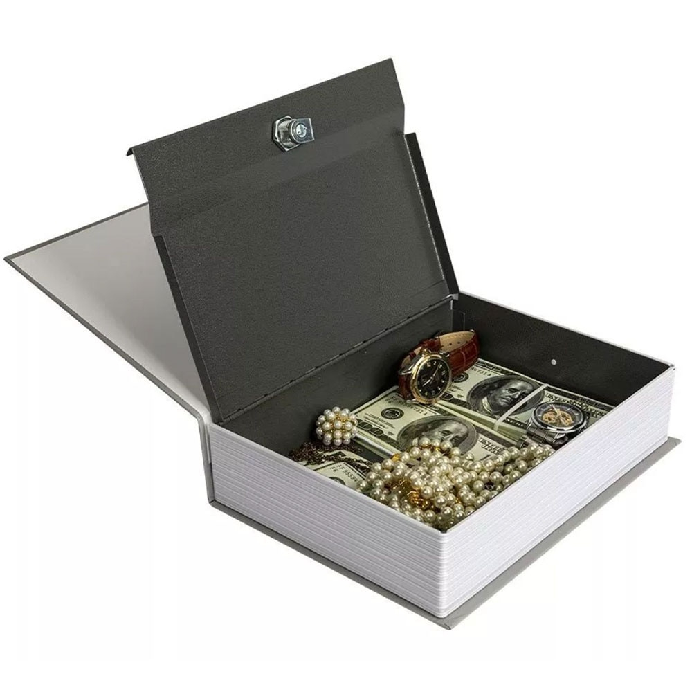 Seif secret tip carte – cu cheie, model London Vibe,18x11.5x5.5 cm [2]