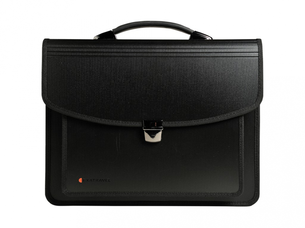 Servietă cu 7 compartimente și pentru laptop 15" Exactive Exatravel Exacompta 55734E, negru [1]