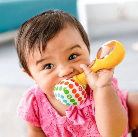 Set 2 Jucării Zărnăitoare și de Dentitie pentru Bebeluși - Fisher Price [3]