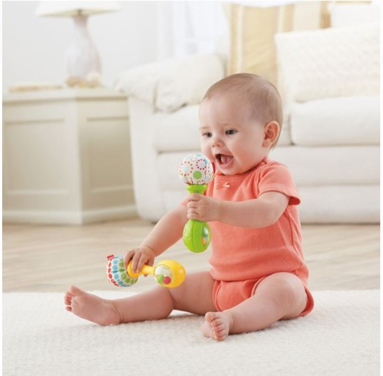Set 2 Jucării Zărnăitoare și de Dentitie pentru Bebeluși - Fisher Price [4]