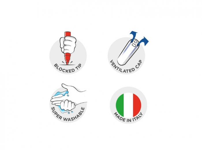 Set 24 carioci lavabile [5]