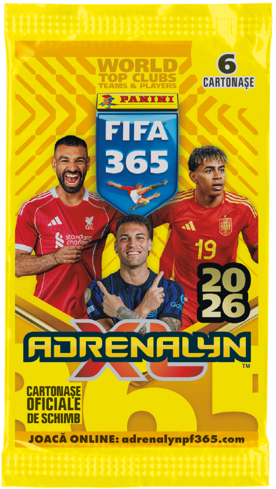 Set 24 plicuri cartonase (144 cartoanse) Panini FIFA 365 Adrenalyn XL 2025-2026 [2]