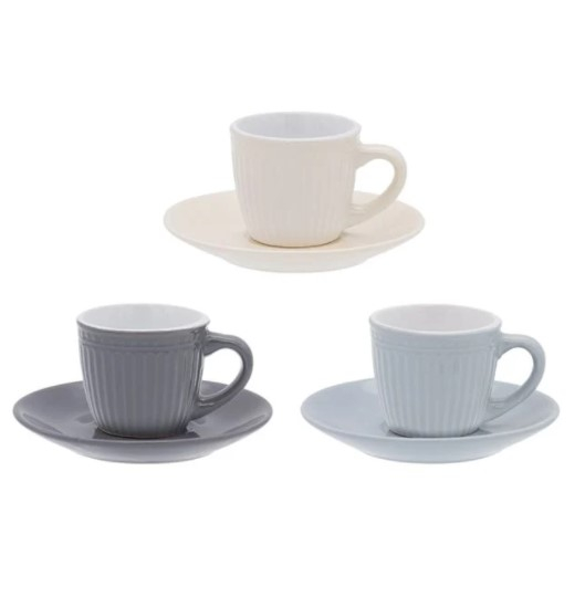 Set 3 cesti cu farfurii pentru cafea [1]