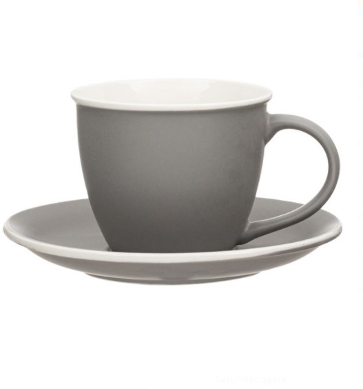 Set 4 cesti cu farfurii pentru cafea [2]