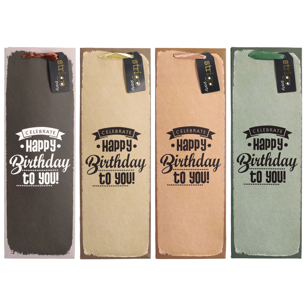 Set 4 Pungi Cadou din Hartie 12A 36A 9 cm, 210 gsm