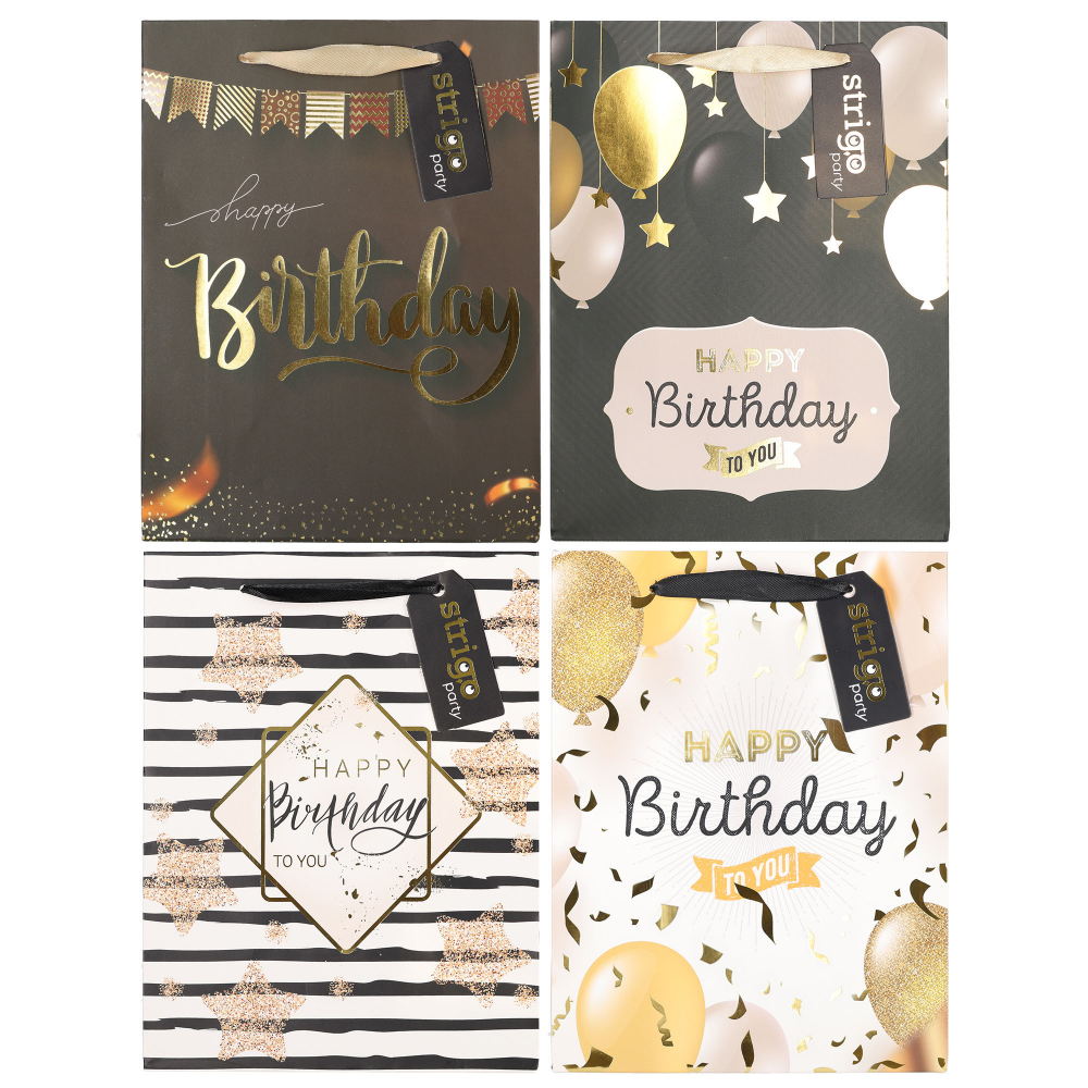 Set 4 Pungi din Hârtie 18×23×10 cm, 210 gsm [1]