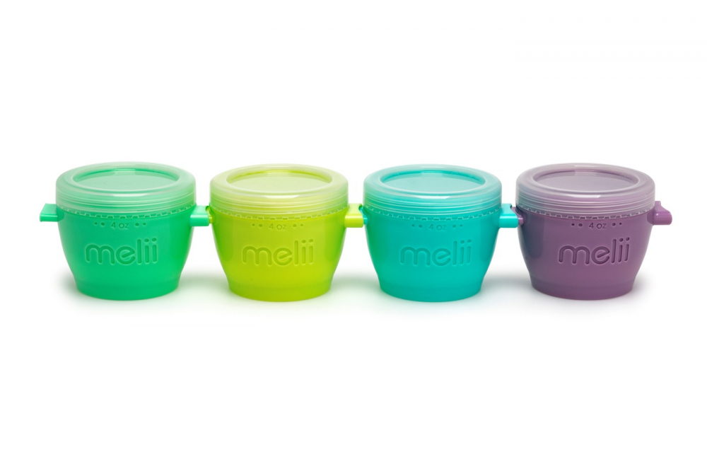 Set 4 Recipiente Silicon Snap&Go, Melii, 118 ml [2]