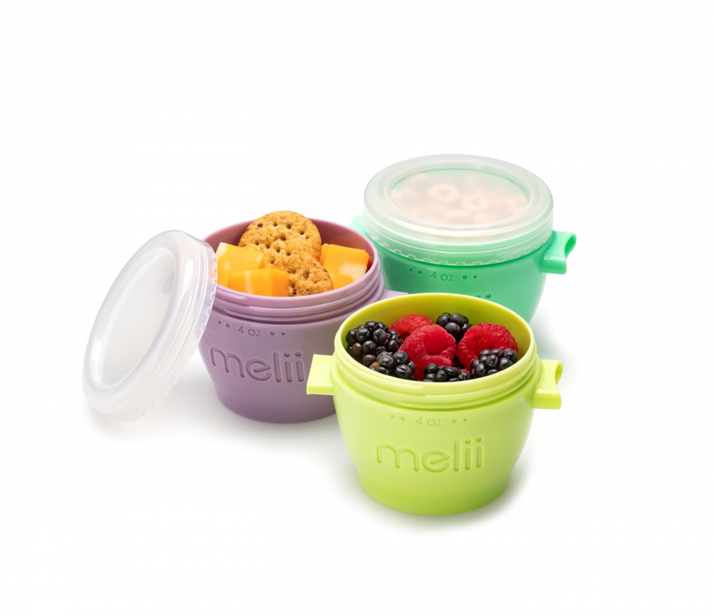 Set 4 Recipiente Silicon Snap&Go, Melii, 118 ml [7]