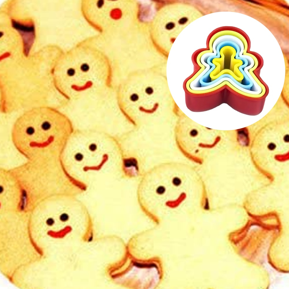 Set 5 forme omulet turta dulce pentru biscuiti, 5 dimensiuni, polipropilena [4]
