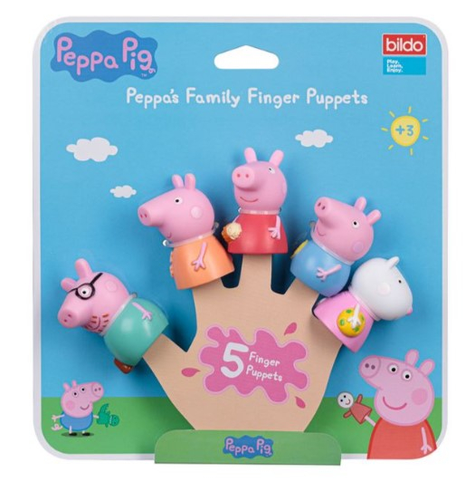 Set 5 marionete pentru mana-Peppa Pig [3]
