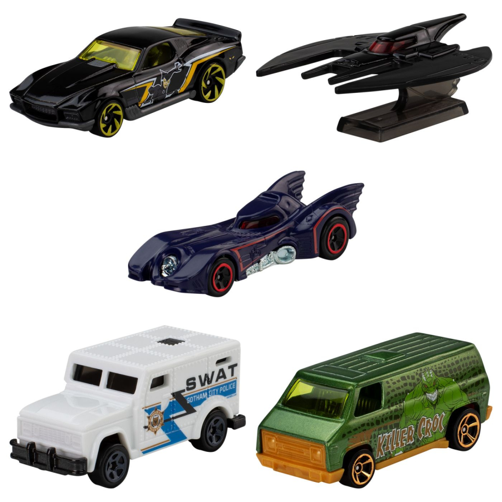 SET 5 MASINI HOT WHEELS BATMAN [3]