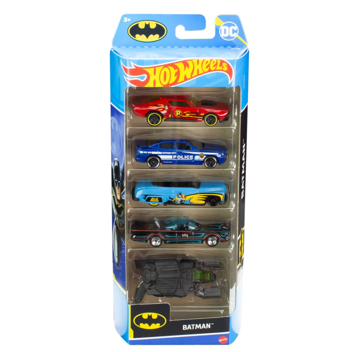 Set 5 Mașini Hot Wheels Batman  [1]