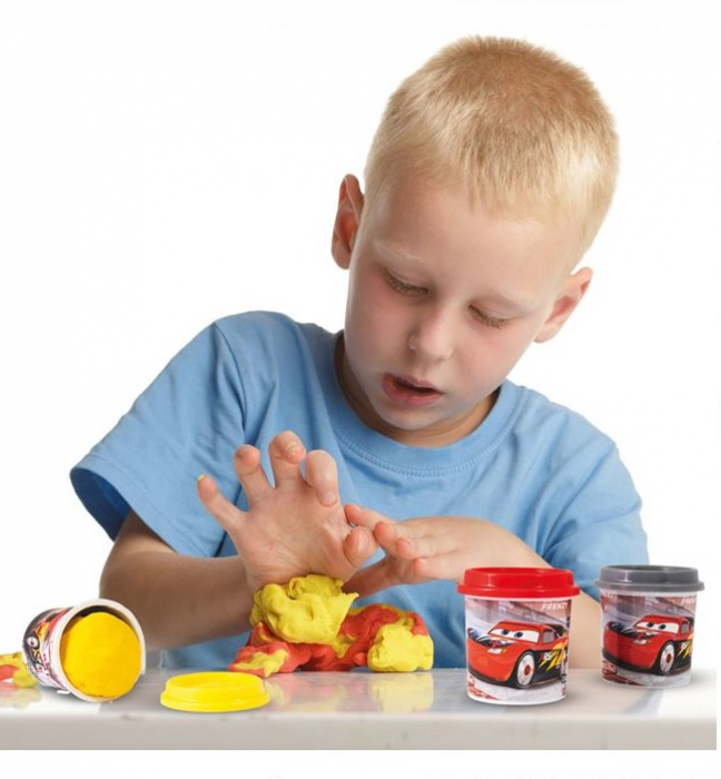 Set 5 recipiente plastilina Disney Cars [2]