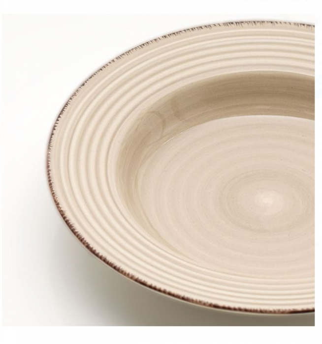 Set 6 farfurii adanci pentru servire din ceramica [4]