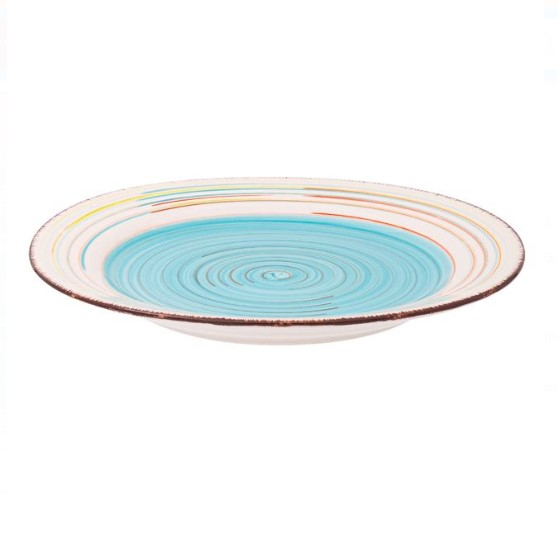 Set 6 farfurii albastre pentru servire din ceramica [3]