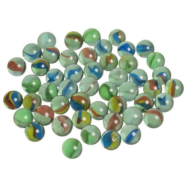 Set 70 bile din sticla decorative pentru proiecte DIY, 1 cm