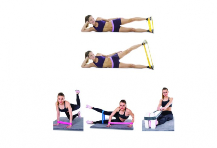 Set 3 benzi elastice pentru gimnastica [7]