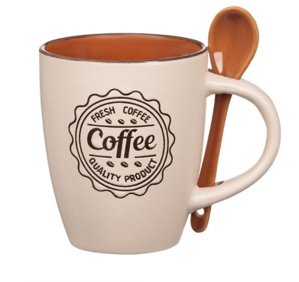 Set 4 cesti cu lingurite pentru cafea [3]