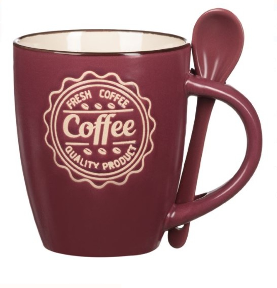 Set 4 cesti cu lingurite pentru cafea [5]