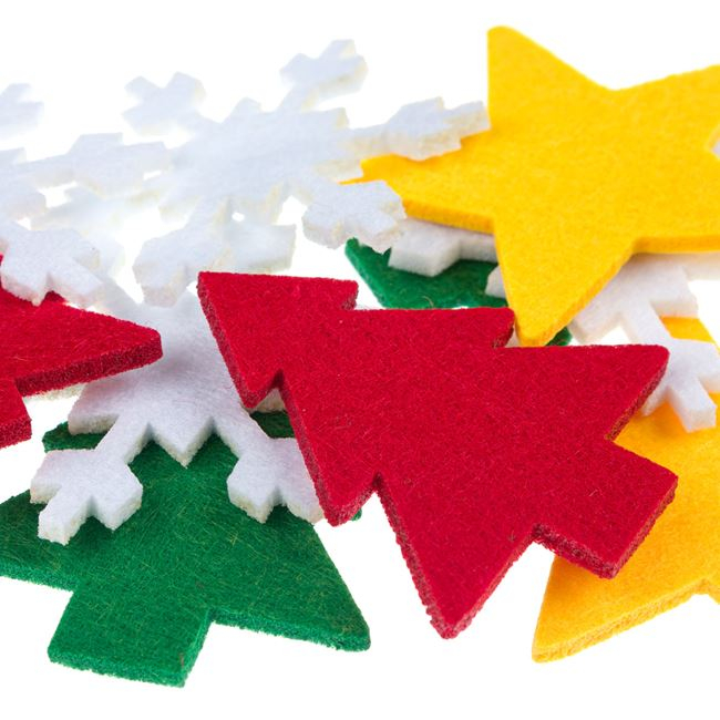 Set accesorii decorative Craciun pentru activitati crafts [2]