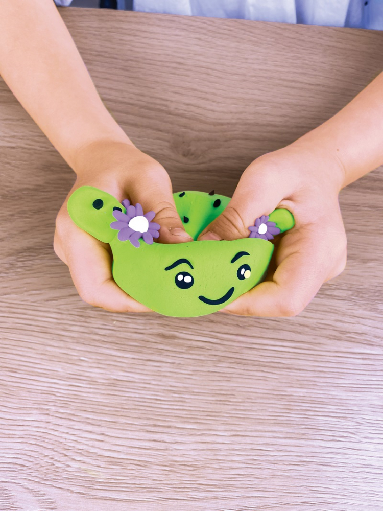 Set Air Clay cu argila usoara pentru modelaj Lovin - 6 culori - Squishy Hero - Cactusita [4]