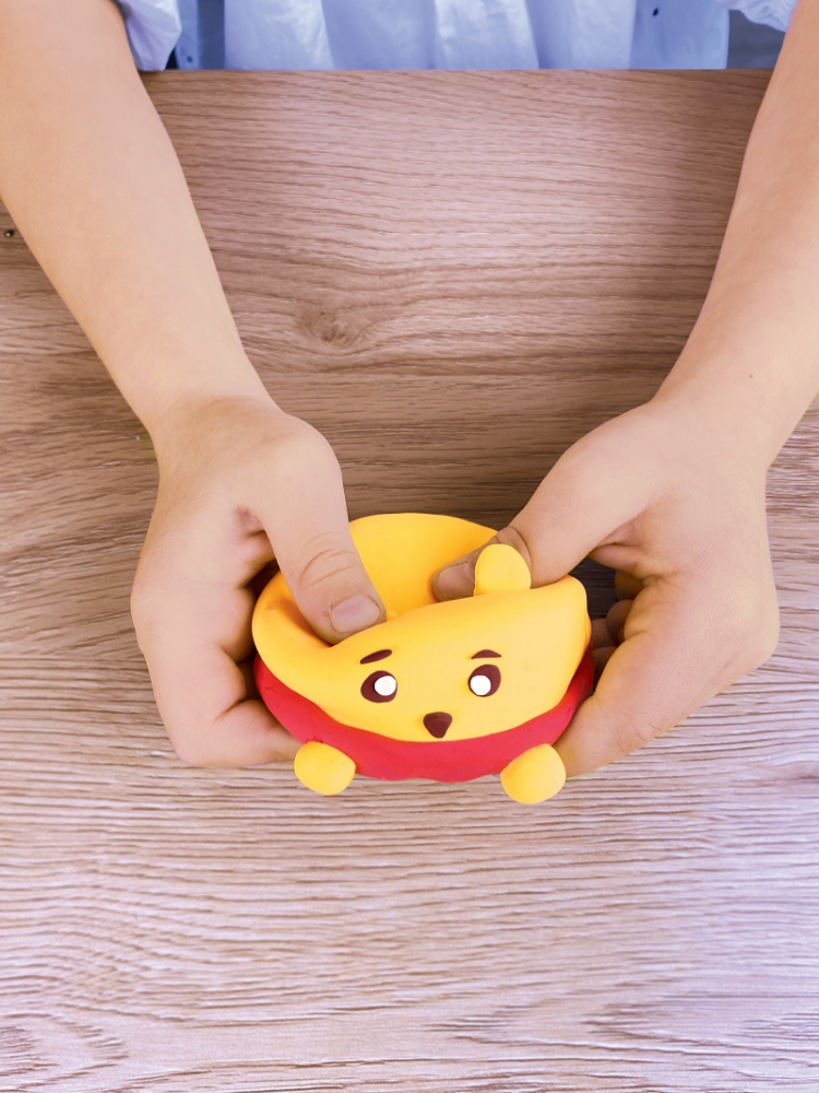 Set Air Clay cu argila usoara pentru modelaj Lovin - 6 culori - Squishy Hero - Squiny Pooh [3]