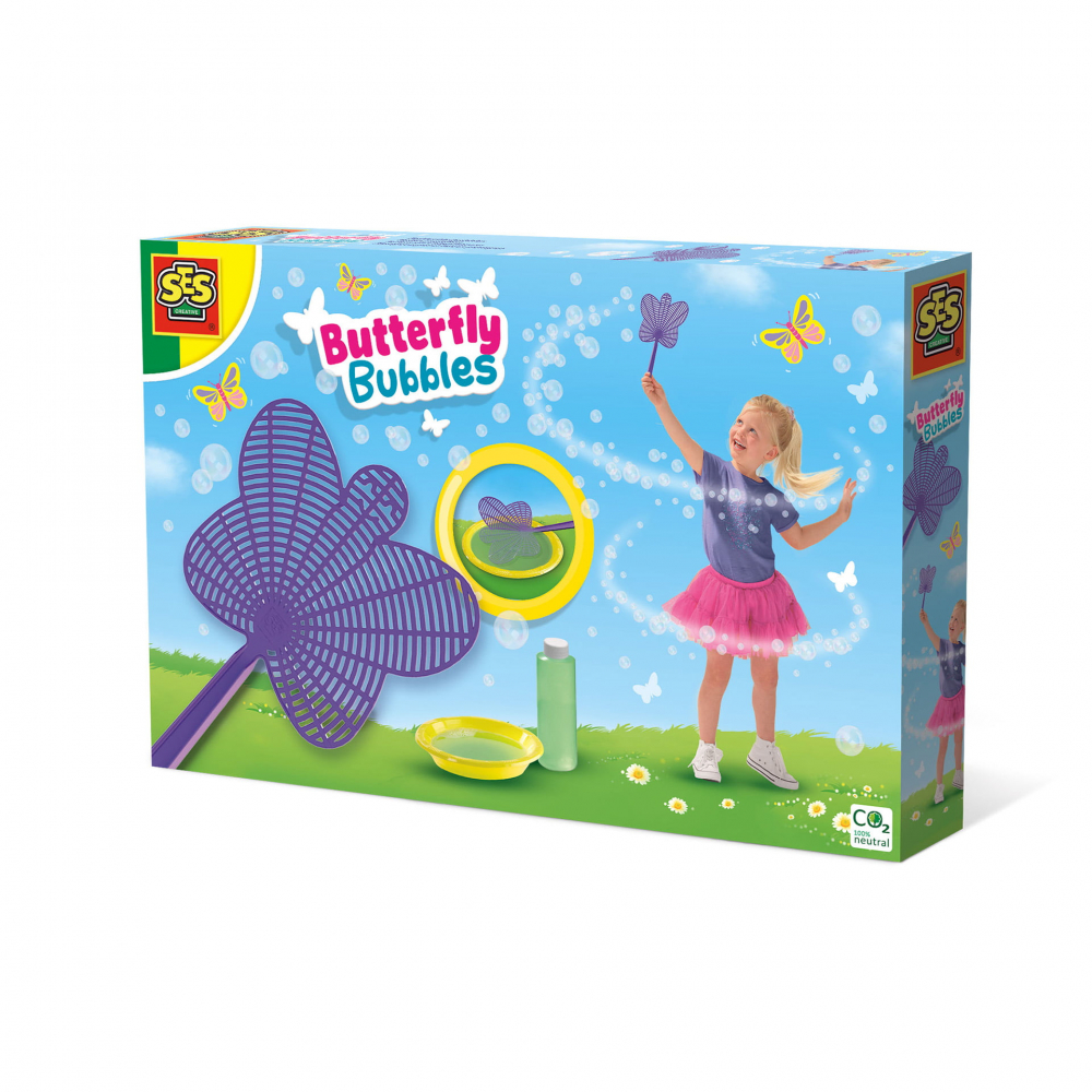 Set baloane de sapun cu solutie - Fluturasi