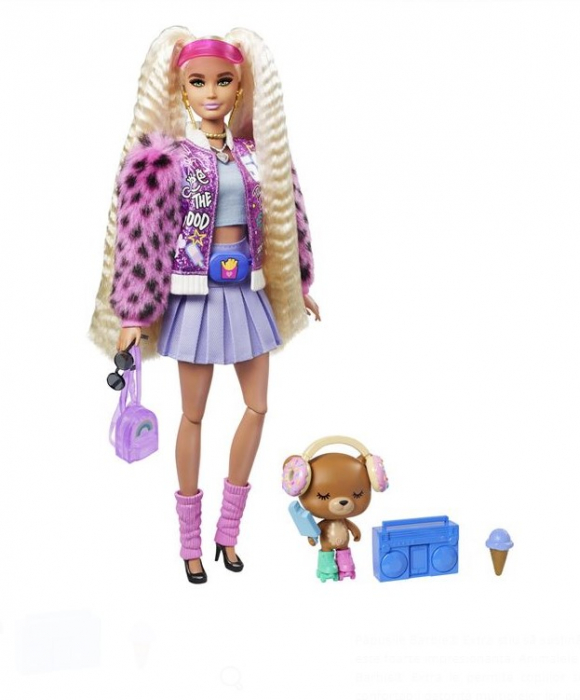 Set Barbie Extra cu par blond [1]
