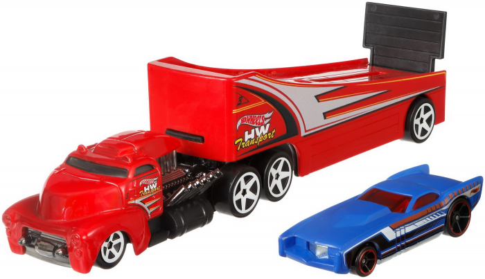 Set Camion și Mașina Sport Hot Wheels Rock N Race  [2]
