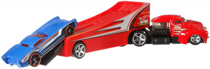 Set Camion și Mașina Sport Hot Wheels Rock N Race  [9]