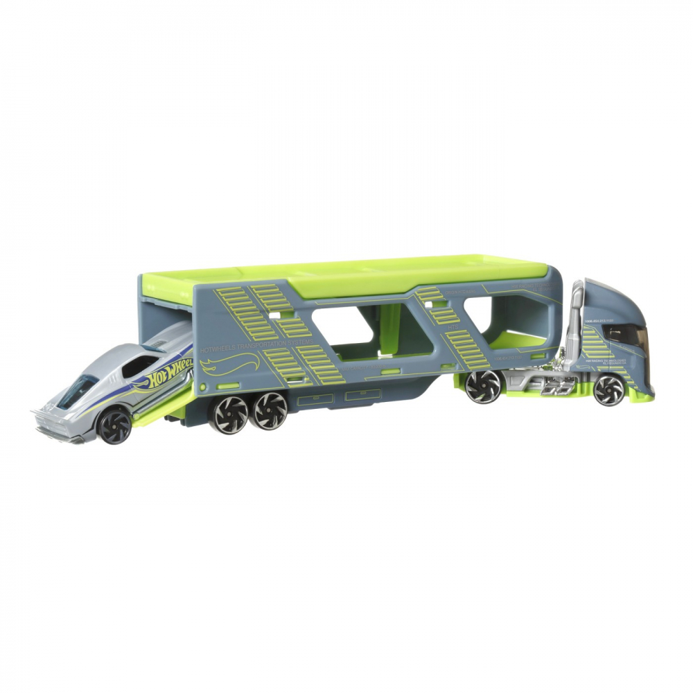 Set Camion Si Masina Sport Hot Wheels Tall Order Hauler [5]