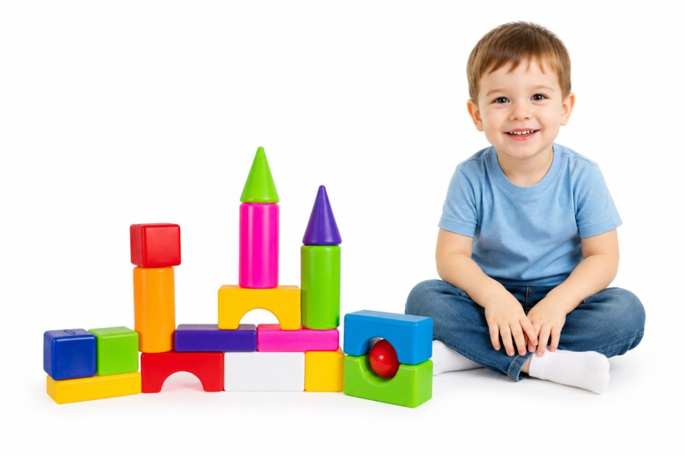 SET CONSTRUCTOR BLOCURI MULTICOLORE [5]