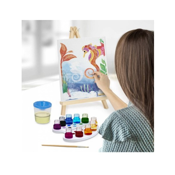 Set creativ Atelierul de pictura Aquarelle  cu accesorii incluse [5]