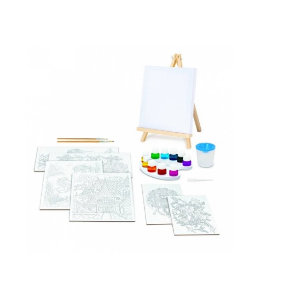 Set creativ Atelierul de pictura Aquarelle  cu accesorii incluse [3]
