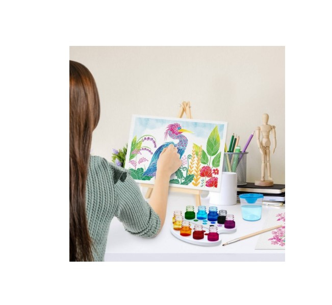 Set creativ Atelierul de pictura Aquarelle  cu accesorii incluse [4]