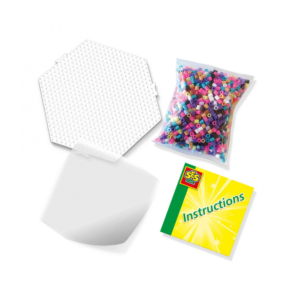 Set creativ Beedz - 1600 Margele de calcat Printese si animale,+5 ani [4]