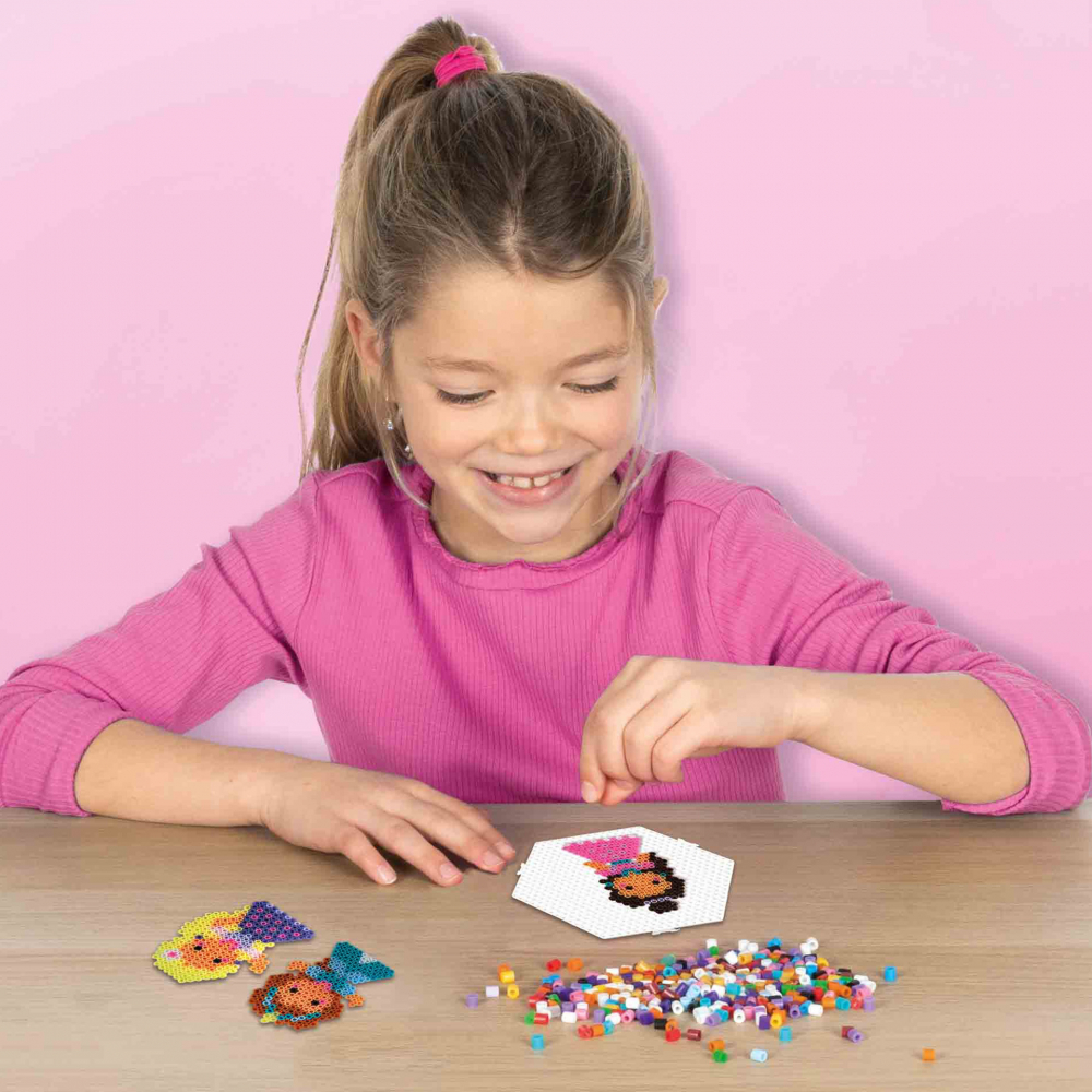 Set creativ Beedz - 1600 Margele de calcat Printese si animale,+5 ani [2]