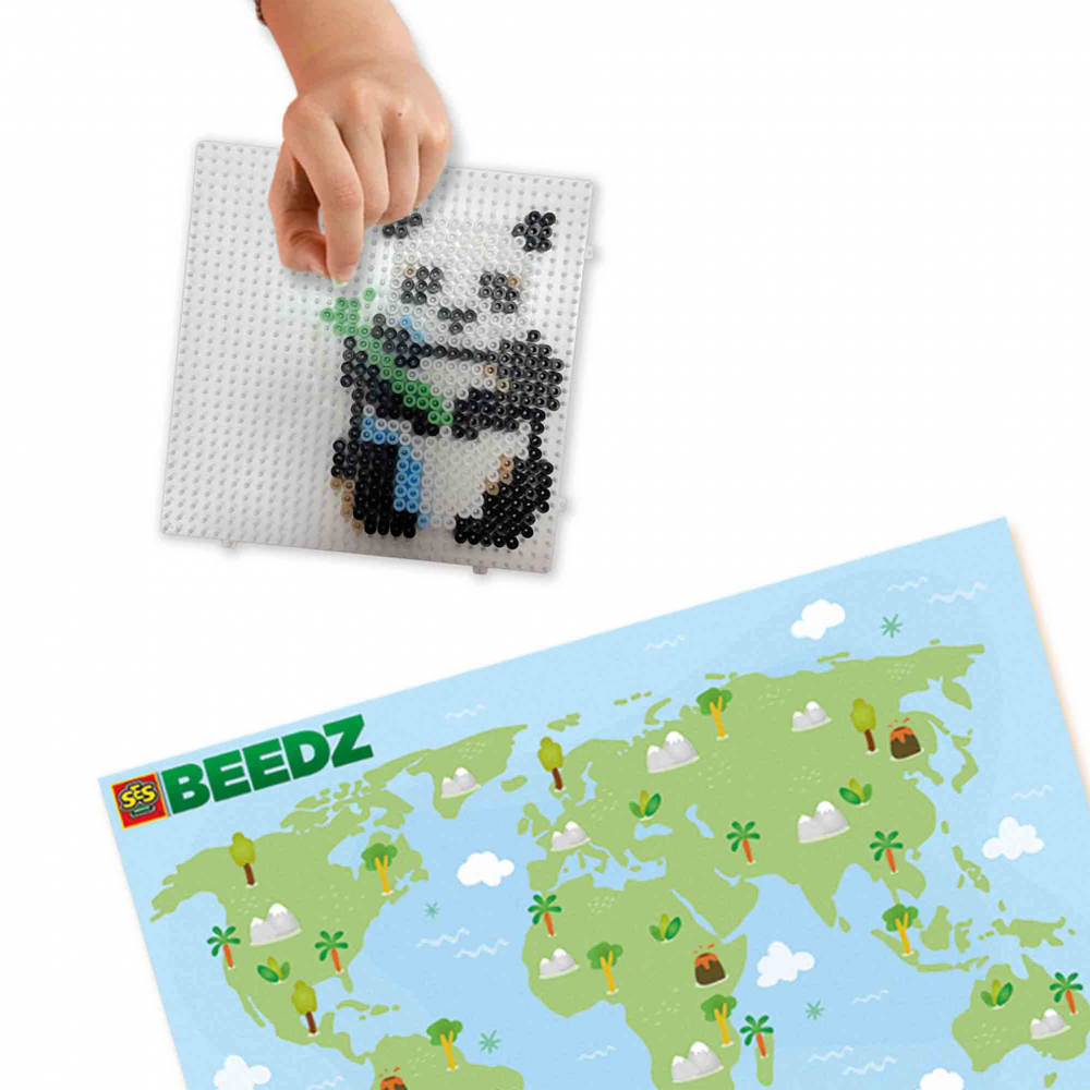 Set creativ Beedz - Margele de calcat Animalele Lumii,3500 bucati,+5 ani [4]