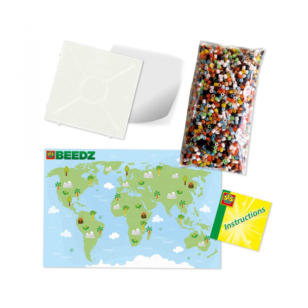 Set creativ Beedz - Margele de calcat Animalele Lumii,3500 bucati,+5 ani [3]