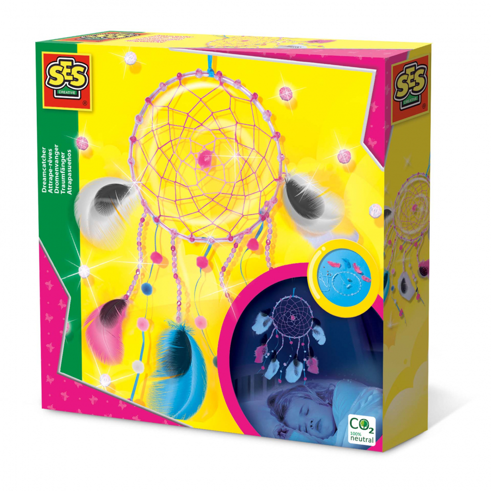 Kit creativ pentru copii cu accesorii incluse - Capcana de vise