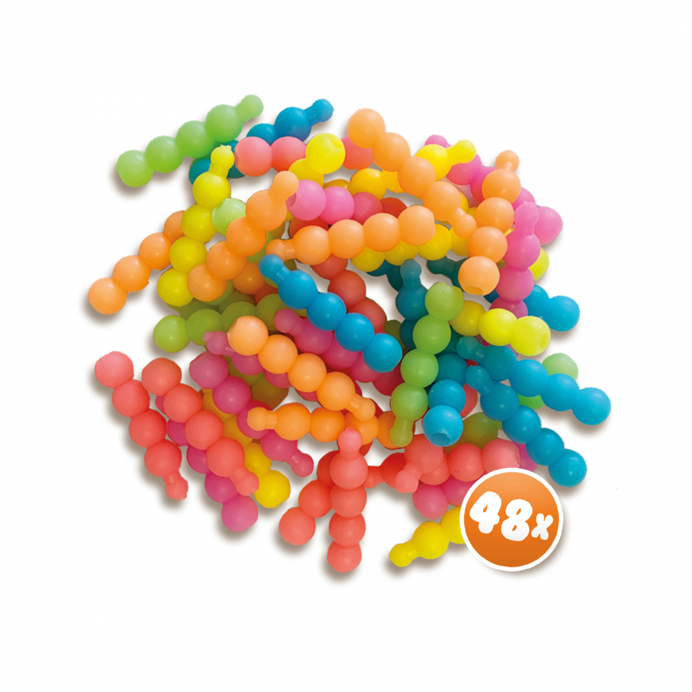 Set creativ copii - Bratari cu margele pop, 48 piese [2]