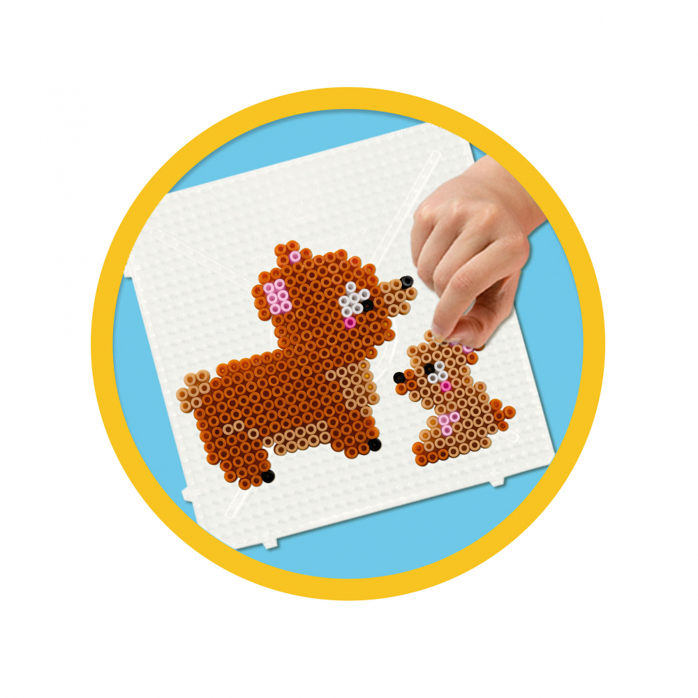 Set 2100 Margele de calcat cu Animale Zoo Beedz,+5 ani [4]