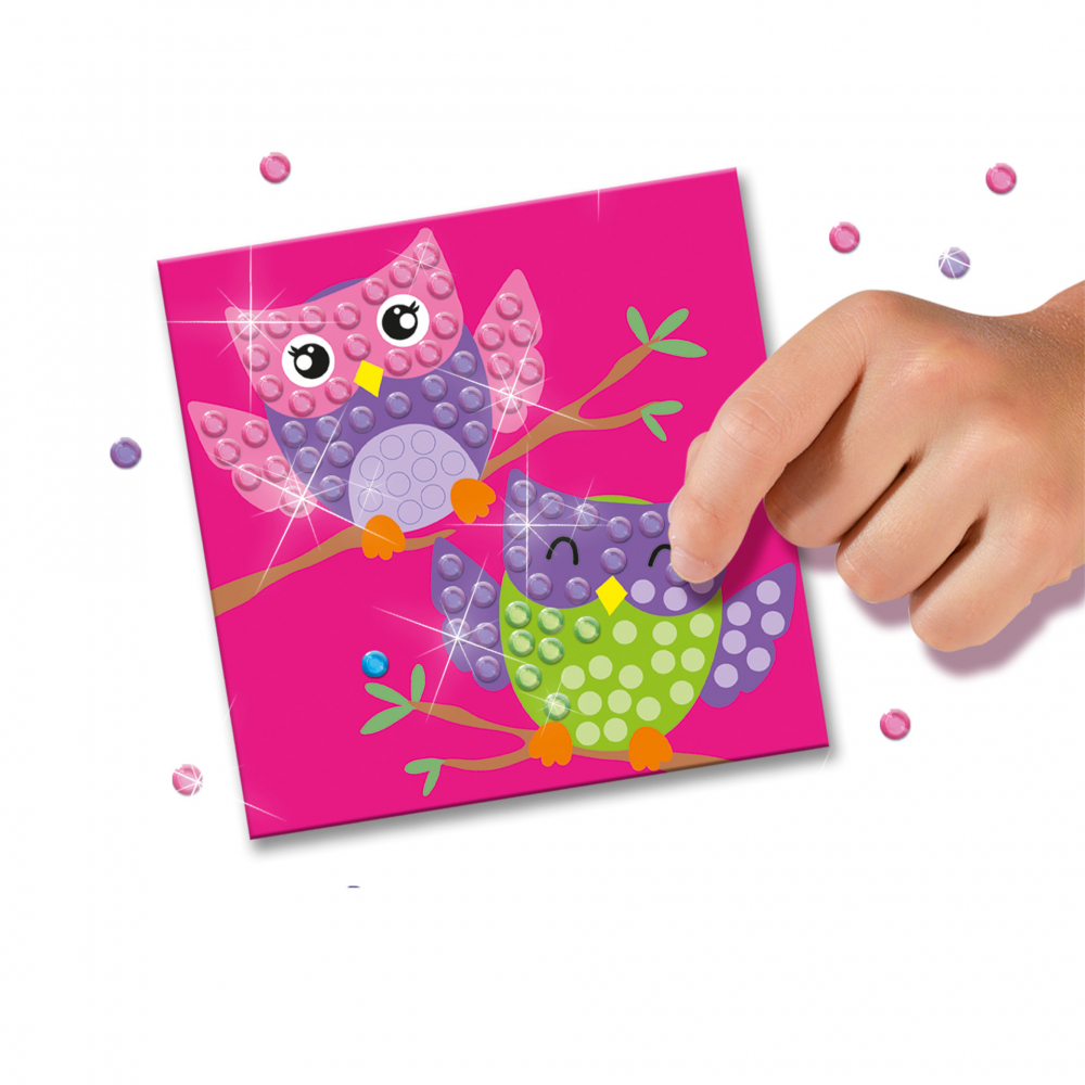 Set creativ copii - Sa decoram picturi cu diamante autoadezive [2]