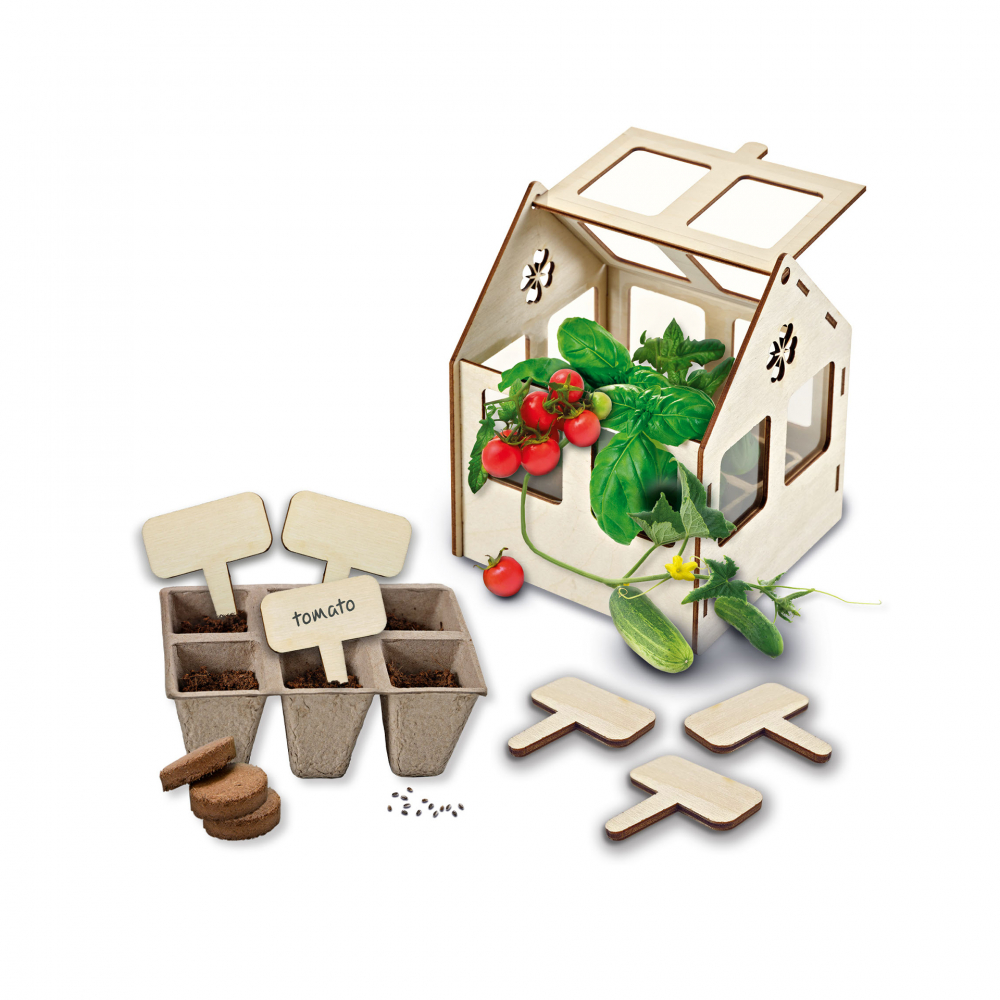 Set creativ cu accesorii incluse - Sera de legume,+ 6 ani [3]