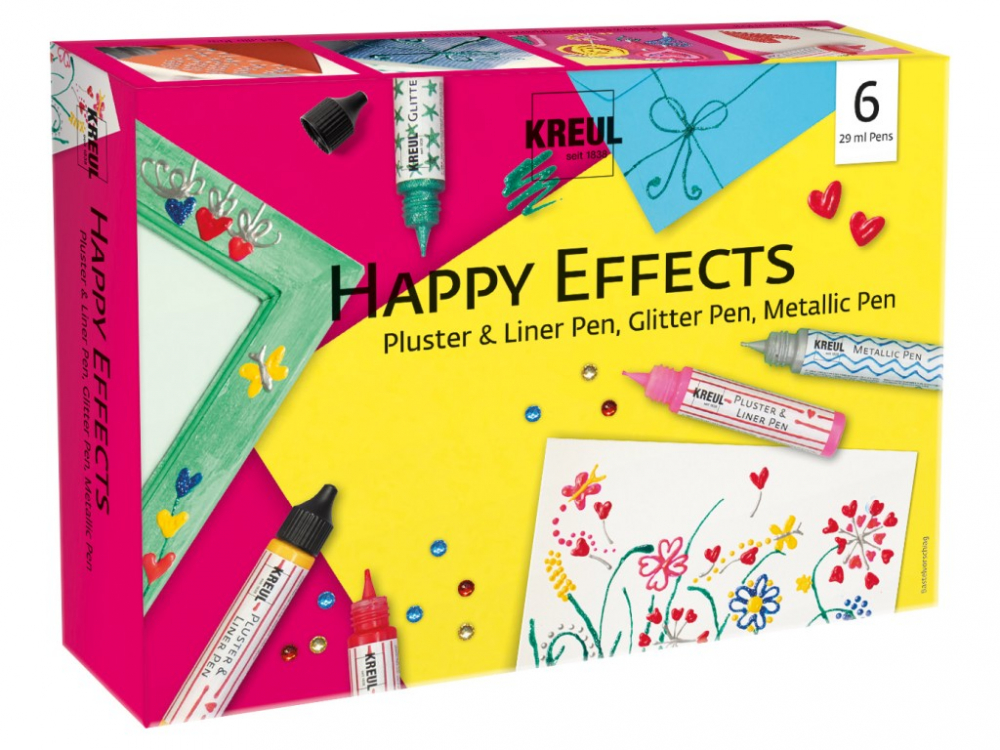 Set creativ Culori decorative Happy Effects Kreul,6x29 ml [5]