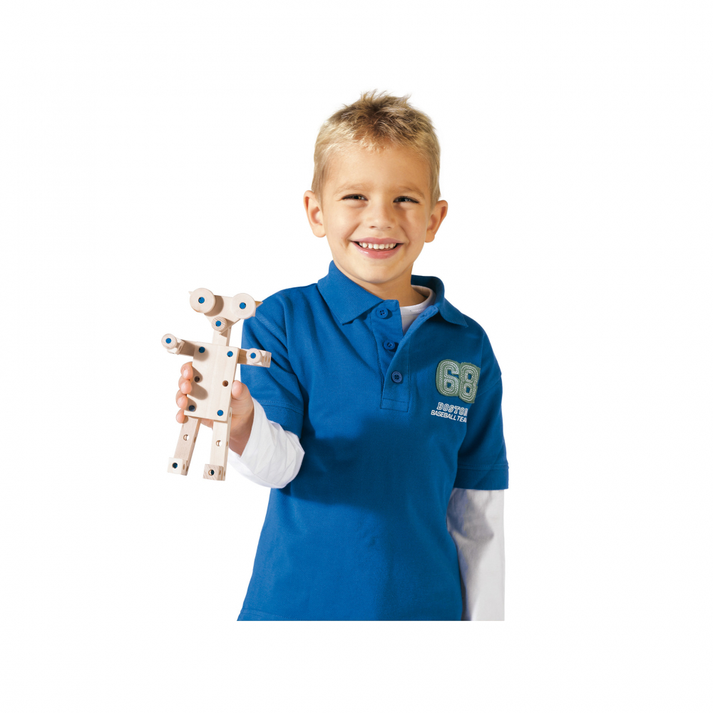 Set creativ de constructie din lemn - Set tamplarie [2]