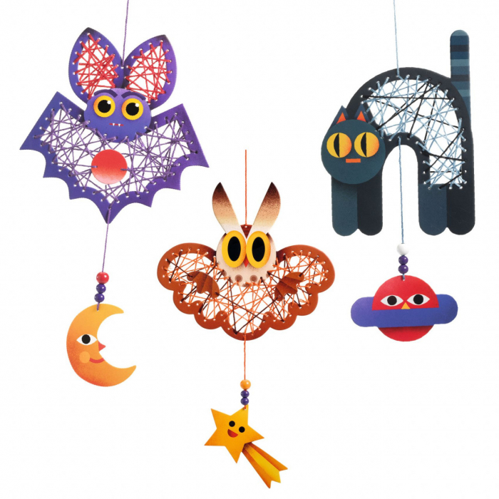 Set Creativ de Cusut "Pe Timp de Noapte" - Vise Textile [3]