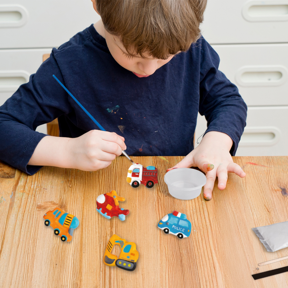 Set Creativ DIY Ciment Magic pentru Copii - Kit Complet cu Accesorii și Matrițe [2]