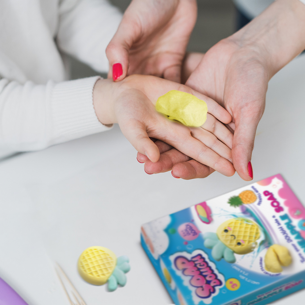 Set creativ DIY Strigo Fa-ti propriul sapun,model Ananas,+3 ani [3]