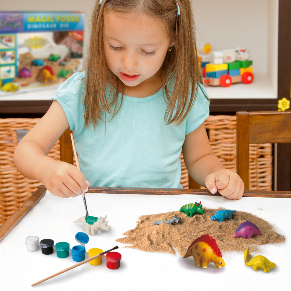 Set creativ DIY Strigo Happy Dough-Creeaza propriul Dinozaur,+6 ani [3]